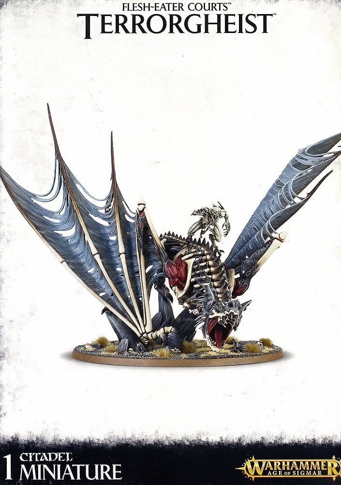 Warhammer Age of Sigmar: Rey Aberrante de Necrófagos sobre