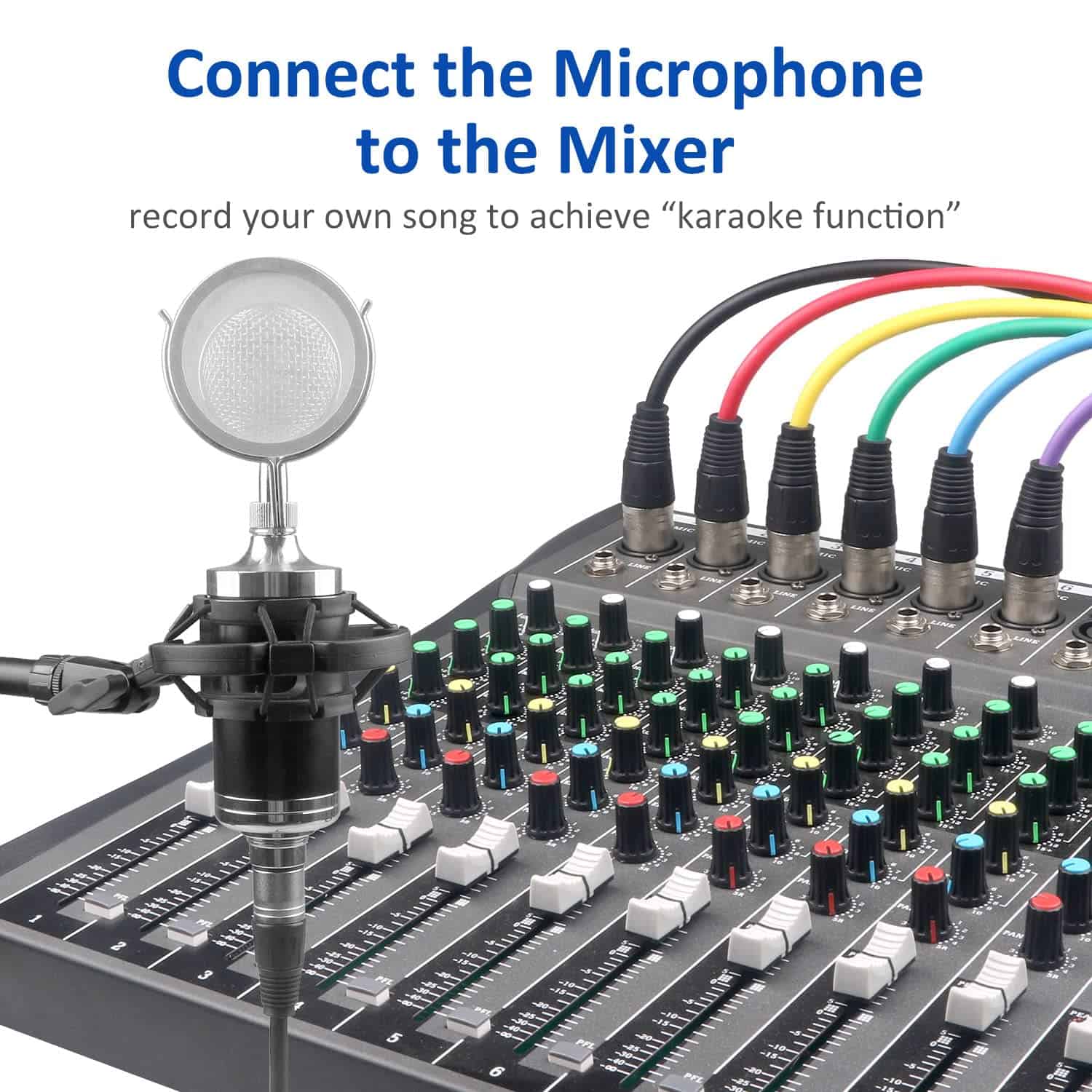Cable de 50 pies XLR DREMAKE para Micrófono, Escenario, DJ, - Imagen 6