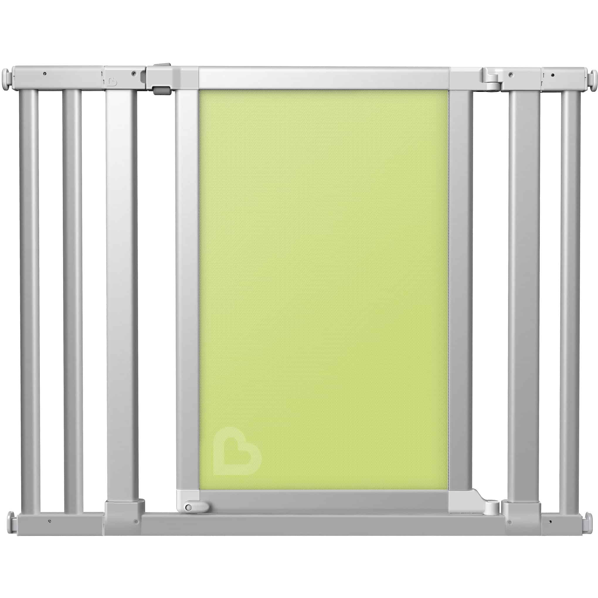 Munchkin Vibe Mesh and Steel Baby Gate, Lime, Modelo - Imagen 7