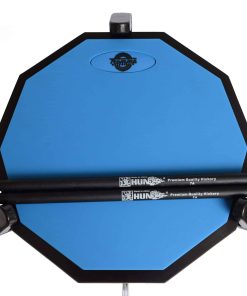 Pad de práctica de tambor Tromme con estuche, 12 pulgadas