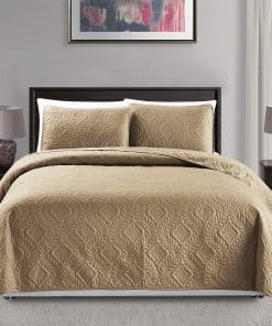 Colcha Cubrecama Diamante de la Colección Mk con Estampado