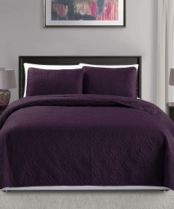 Colcha de cama de diamantes Mk Collection Bed-Cover de