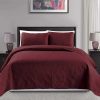 Mk Collection 3pc King/California King -Burgundy