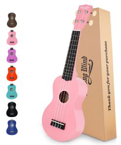 Ukelele Soprano Strong Wind de 21 pulgadas de Basswood para