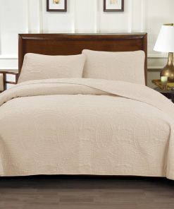 Set de Cobertor de 118" X 106" Gold Crown Collection - 3