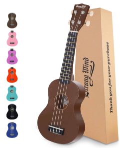 Ukulele Soprano Strong Wind de 21 Pulgadas de Madera de