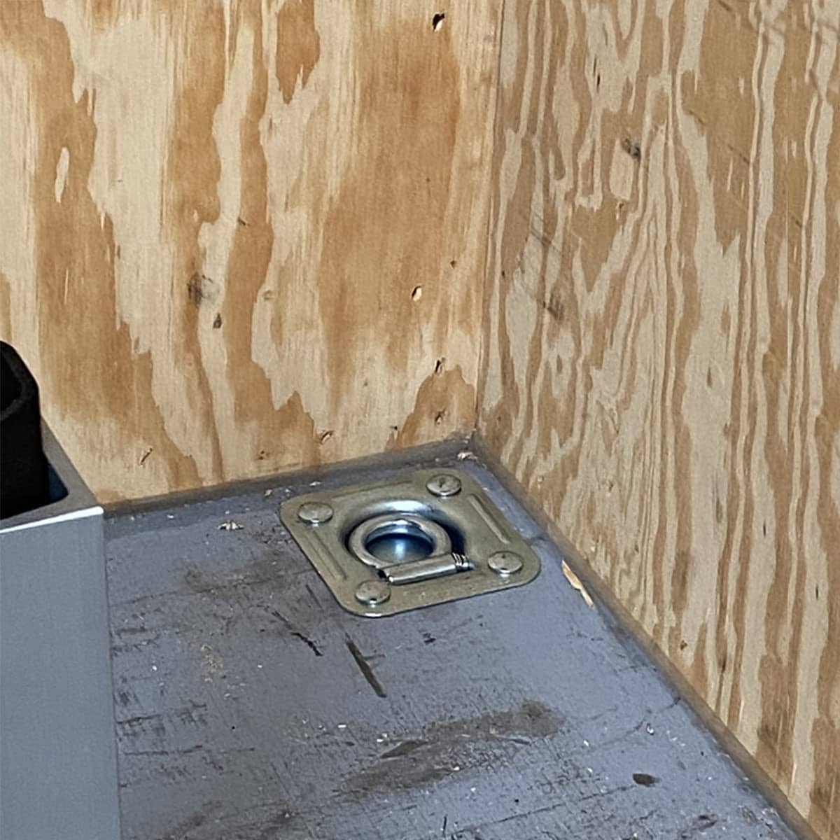 Cuatro Anillos encastrados de amarre con D, Anclas de - Imagen 7