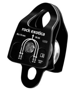 Polea de Rescate Doble Negra Rock Exotica Mecanizada