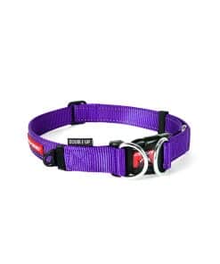 Collar para perros de nylon premium EzyDog Double Up con