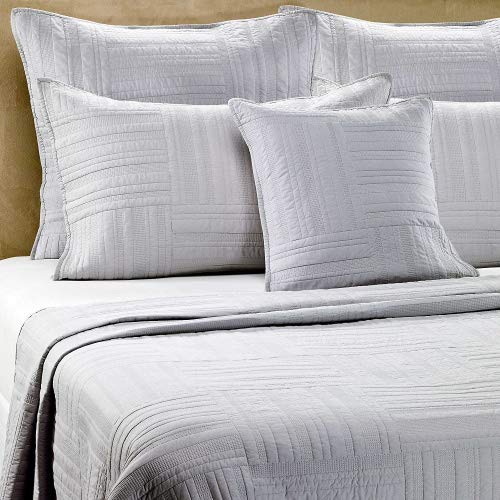 Fundas de Almohada Barbara Barry Eternity Queen en Gris