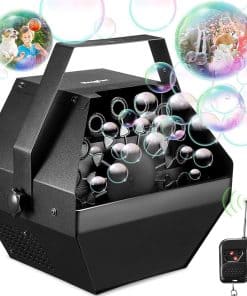 Theefun Bubble Machine: Máquina de Burbujas de Metal de