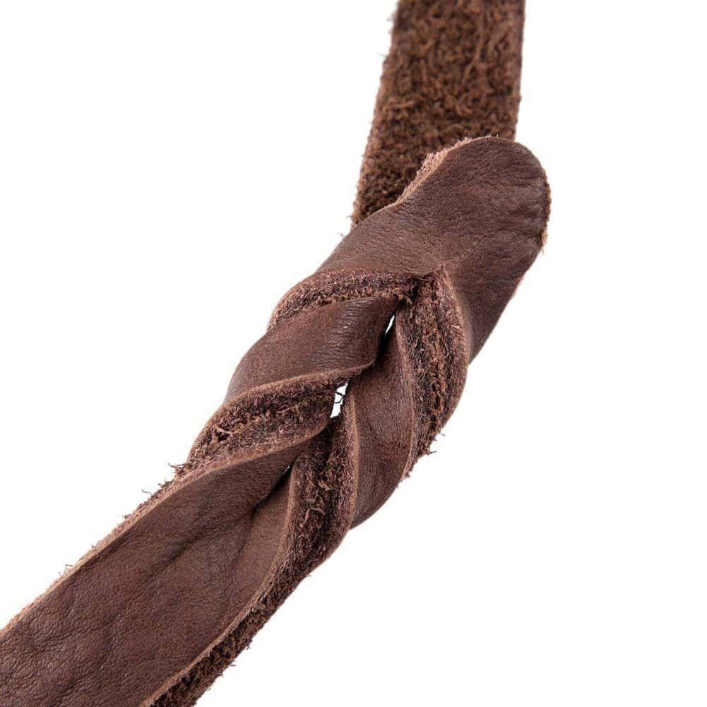 Correa de Cuero Trenzado Genuino para Perro Dogs Kingdom - Imagen 6