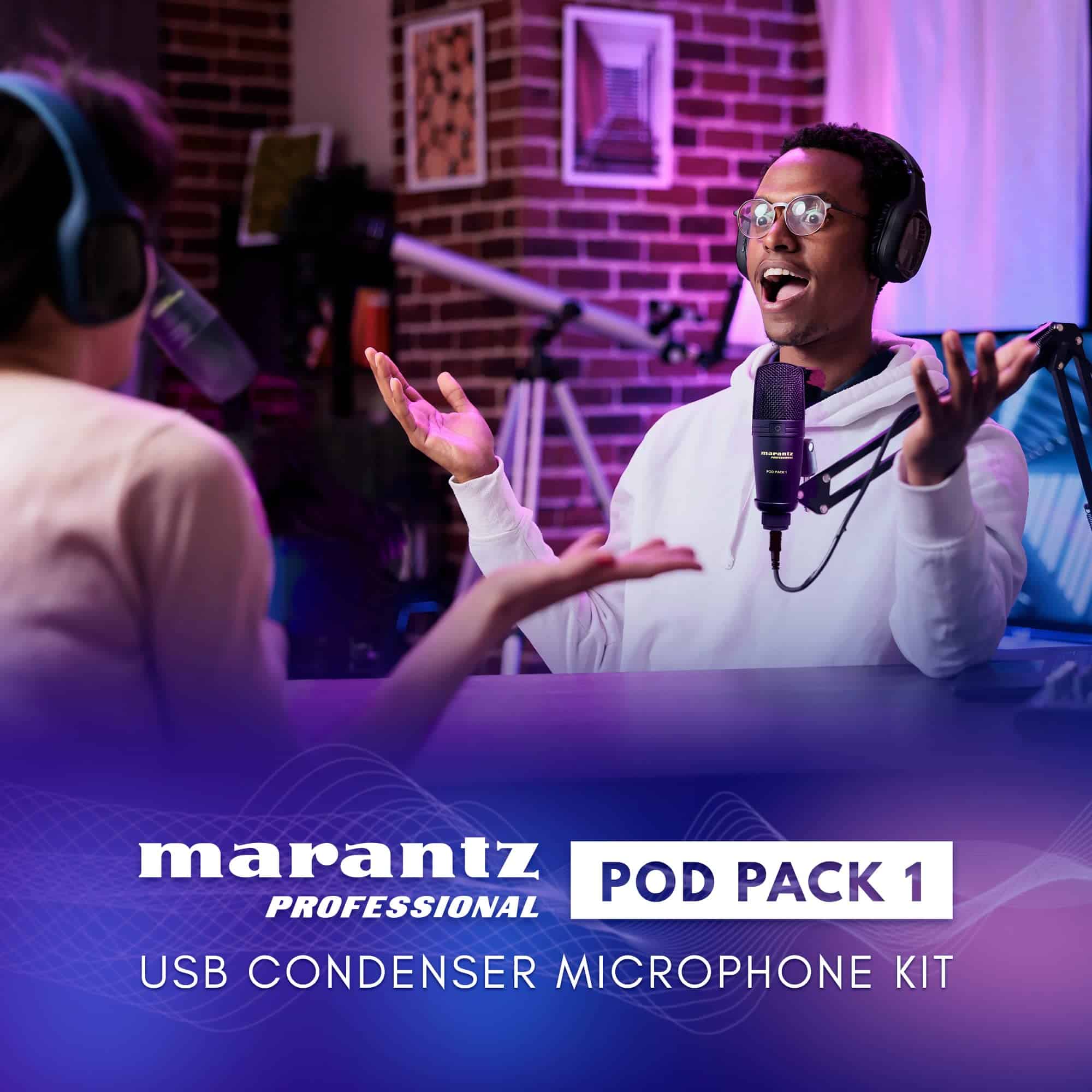 Kit Completo de Podcast Marantz Professional - Micrófono de - Imagen 9