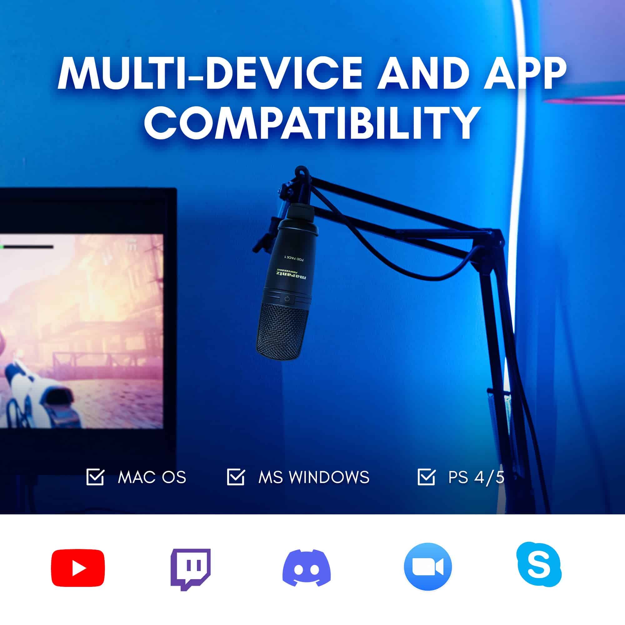 Kit Completo de Podcast Marantz Professional - Micrófono de - Imagen 6