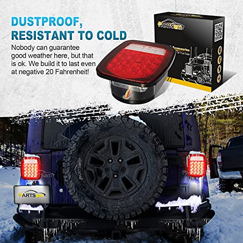 Par Universal de Luces Traseras 38 LED para Freno, - Imagen 8