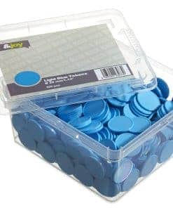 En-Joy Tokens de Plástico en Blanco - 500 Monedas - 29 mm -