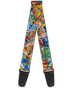 Correa para guitarra Buckle-Down - Muppets Postage Stamps