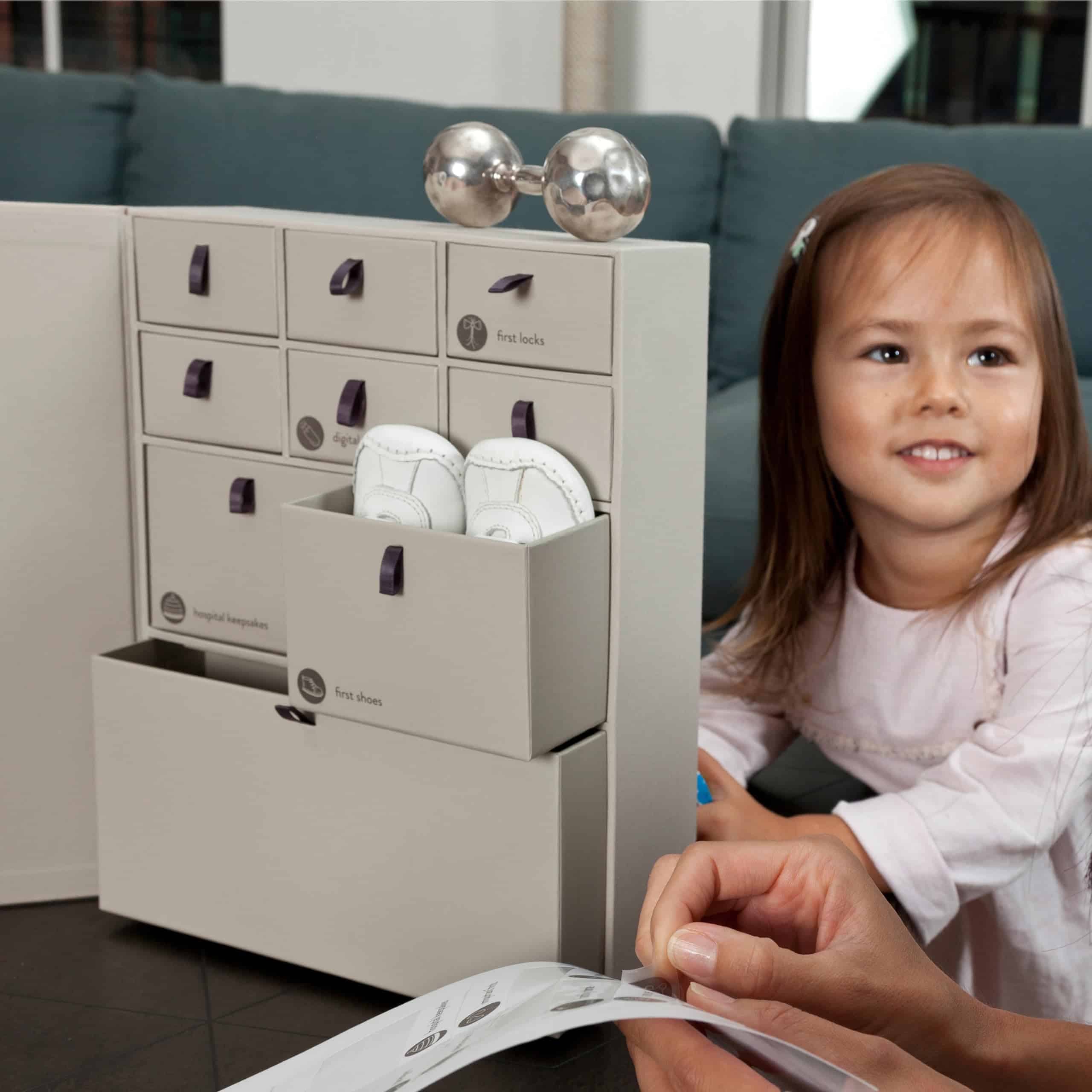 Savor | La Caja de Recuerdos de Bebé Deluxe Original | - Imagen 5