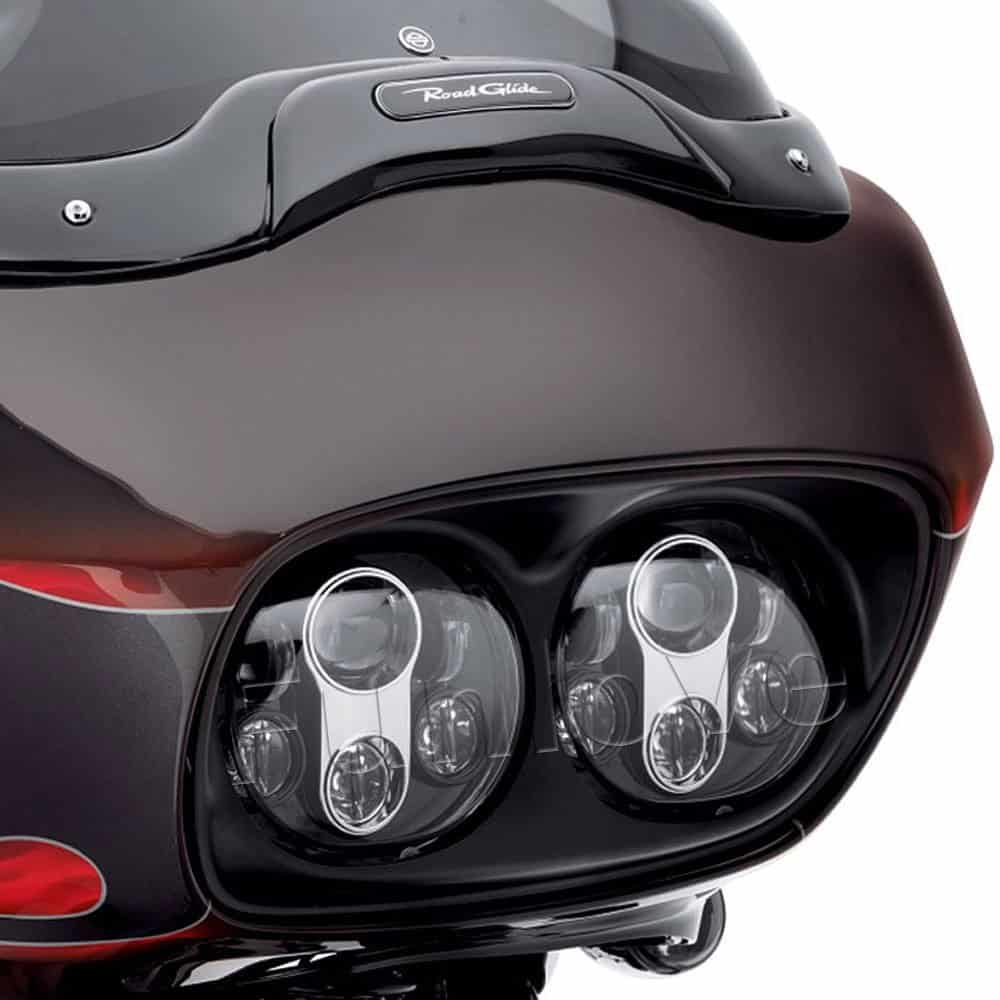 90W 5.75" Faro LED Dual para Motocicleta Road Glide 2004