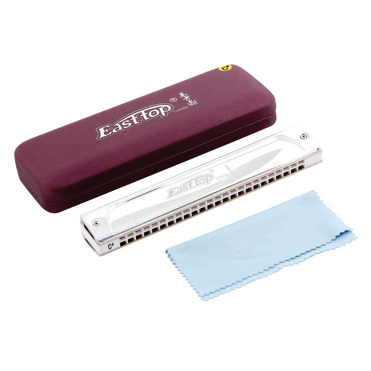 Armonica Tremolo East top en Do# Mayor, 24 Agujeros - Imagen 7