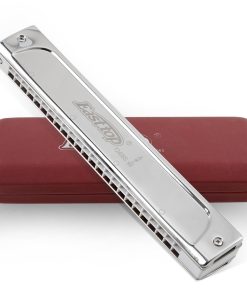 Armonica de Tremolo Easttop en clave de D, 24 agujeros