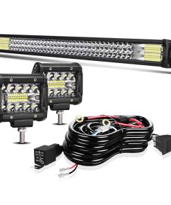 Barra de Luz LED TURBO SII de 32 Pulgadas 405W Triple Fila