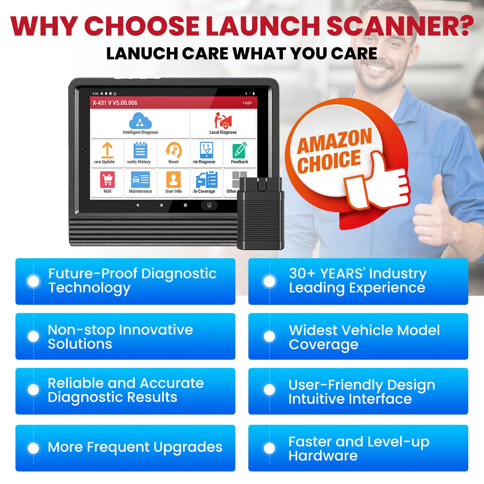 2024 LAUNCH X431 V Pro 4.0 Elite Escáner Bidireccional OEM - Imagen 10