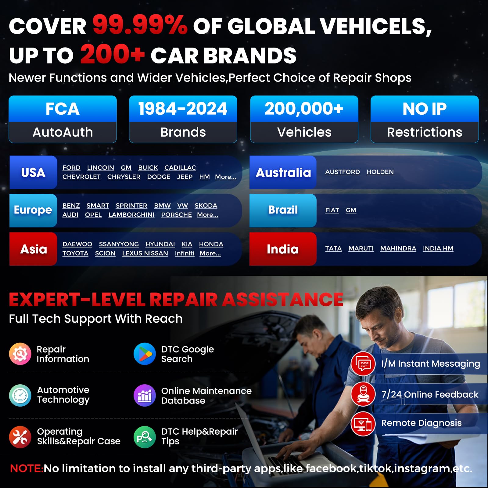 2024 LAUNCH X431 V Pro 4.0 Elite Escáner Bidireccional OEM - Imagen 6