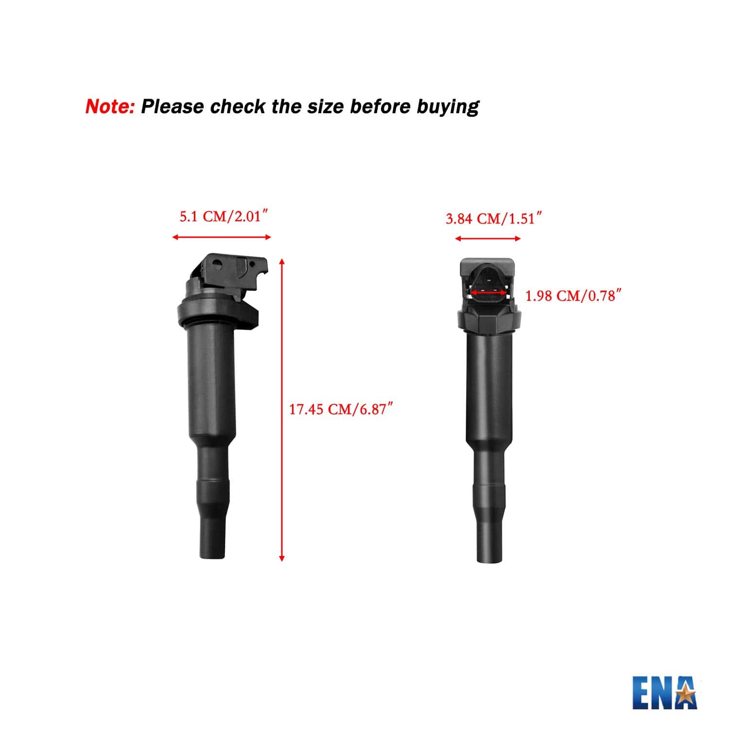 Set de 8 Bobinas de Encendido Compatible con BMW 128i 135i - Imagen 7