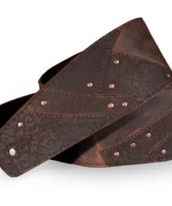 Correa de Guitarra de Cuero de Grano Completo "Overland"