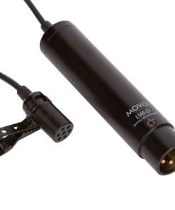 Micrófono Lavalier XLR de calidad de transmisión Movo LV8-D