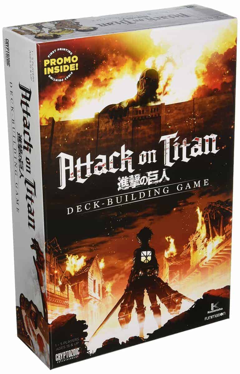Juego de Cartas de Construcción de Mazos Attack On Titan