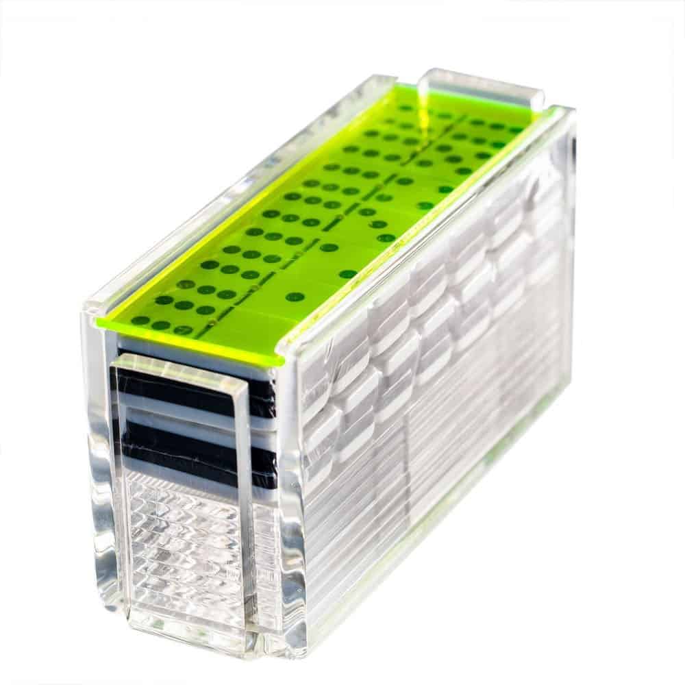 Juego de Dominó Doble Seis Moderno con Soportes, Juego