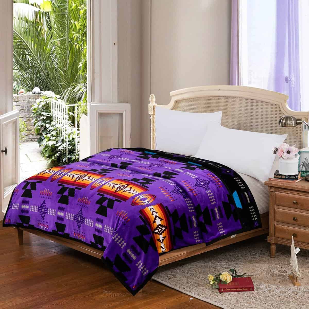 Manta Reversible King del Suroeste de la Colección Native