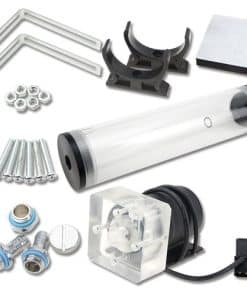 BXQINLENX 600L/H 19W DC12V Bomba de Agua Intercambiador de