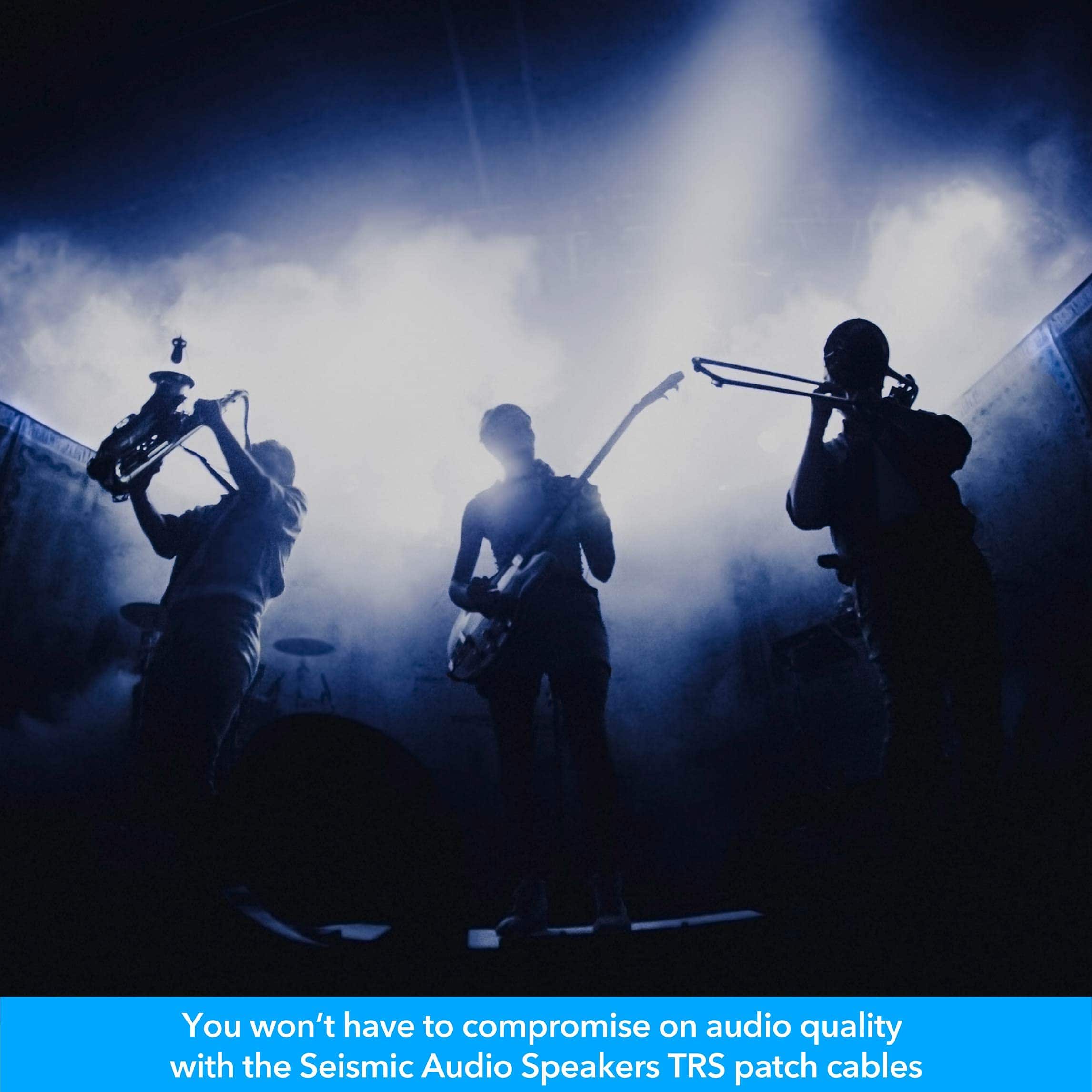 Cables de conexión TRS Seismic Audio para altavoces, 25 - Imagen 7