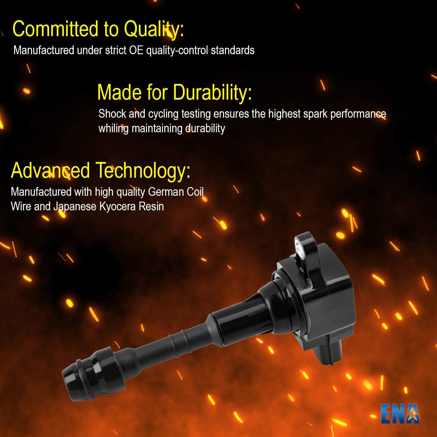 Juego de 8 bobinas de encendido Compatible con Infiniti - Imagen 9