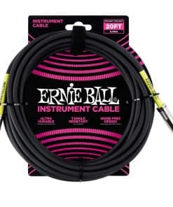 Cable de instrumento Ernie Ball, Recto/Recto, 20 pies,