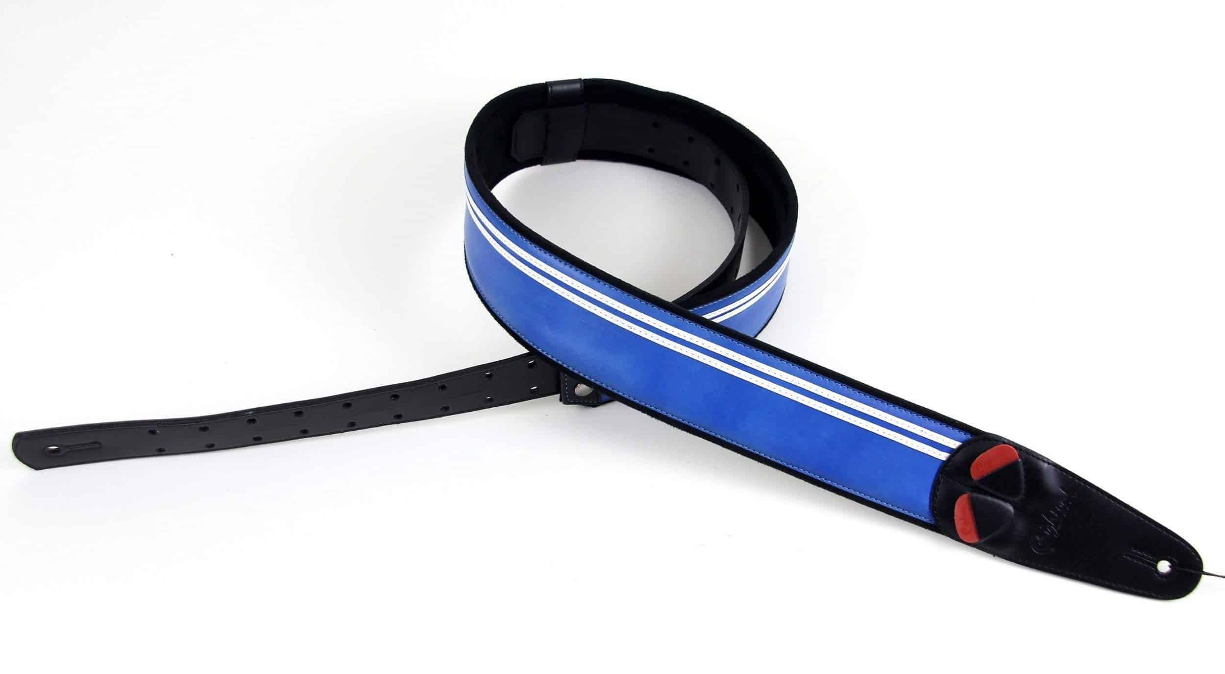 Correa de Guitarra/Bajo MOJO Race Azul RightOn!