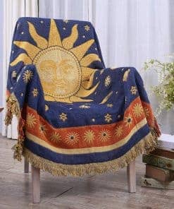 Manta Erke Moon and Sun Celestial Throw para Silla