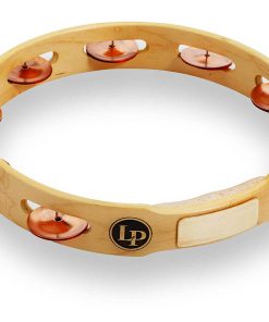 LP Accent 10" Tambor de Madera de Una Fila con Címbalos de