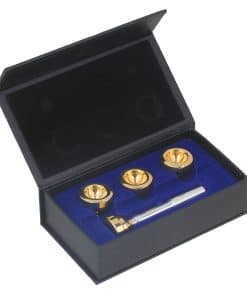 Boquilla de Trompeta Yibuy Plateada & 4 Tamaños