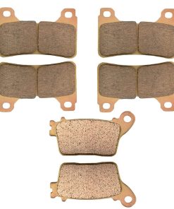 Conjunto de pastillas de freno delanteras y traseras AHL