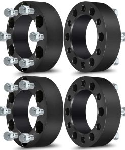 SCITOO 4Pcs 2 pulgadas 6x5.5 Espaciadores de Rueda Pernos