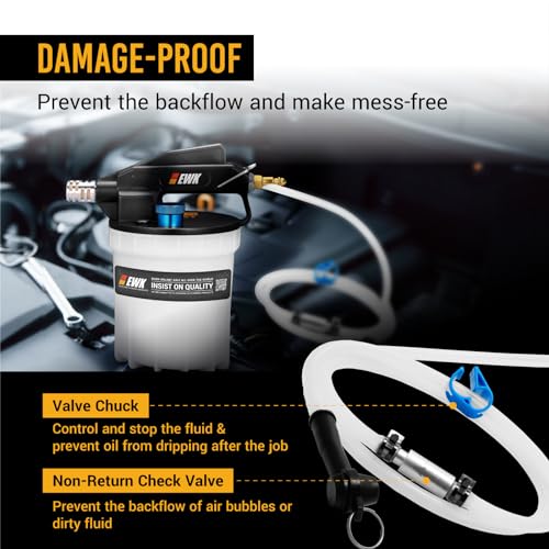 EWK 23 Pcs 2L Bomba Extractora de Freno de Vacío Neumático - Imagen 6