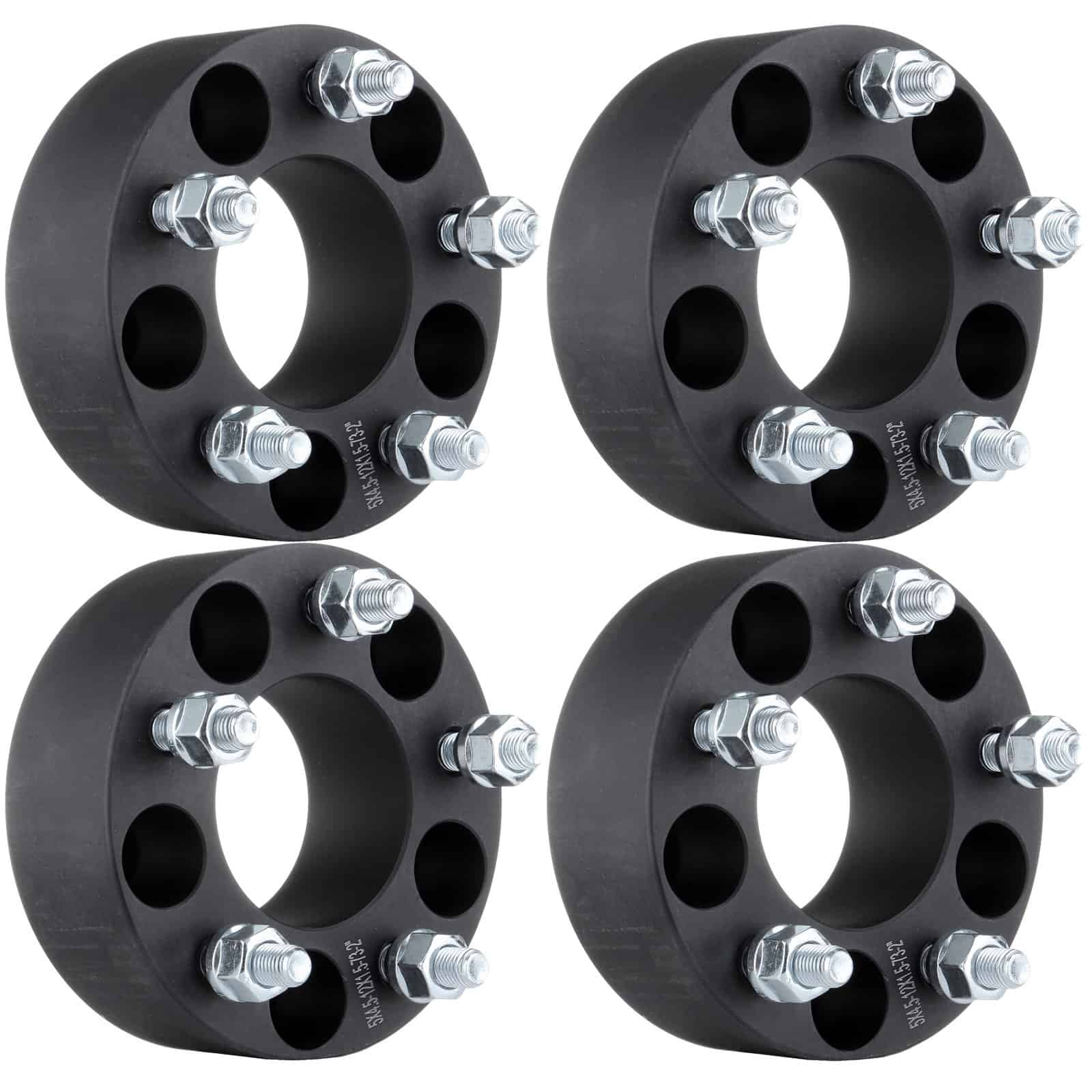 SCITOO 4PCS 2" Separadores de Rueda de 5 Birlos 5x4.5 a