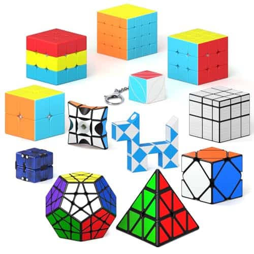 Vdealen Set de 12 Cubos de Velocidad, Juego de Cubos de