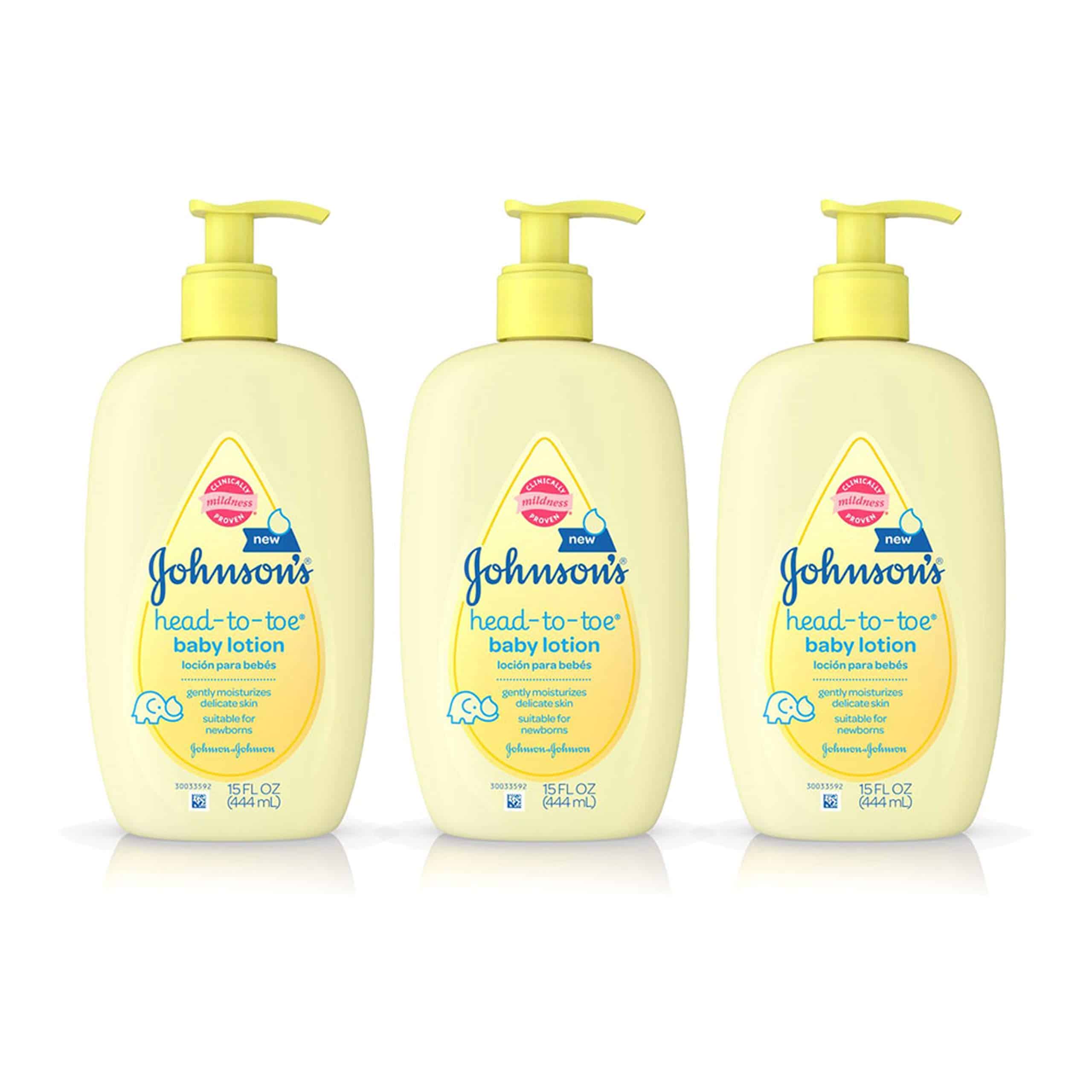Loción para bebé Johnson's Head-To-Toe, 15 Fl. Oz (Paquete