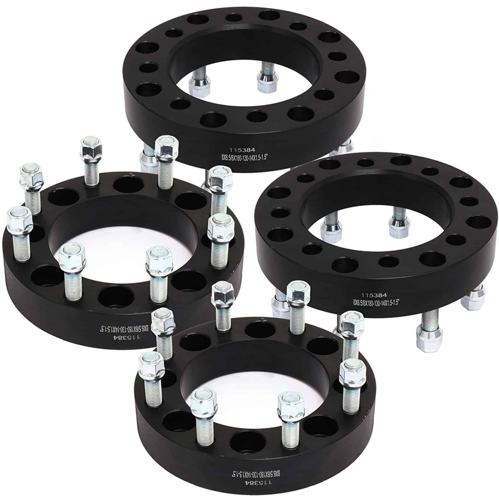 SCITOO 4PCS 1.5" 8 Adaptadores de Rueda - 8x6.5 a 8x180