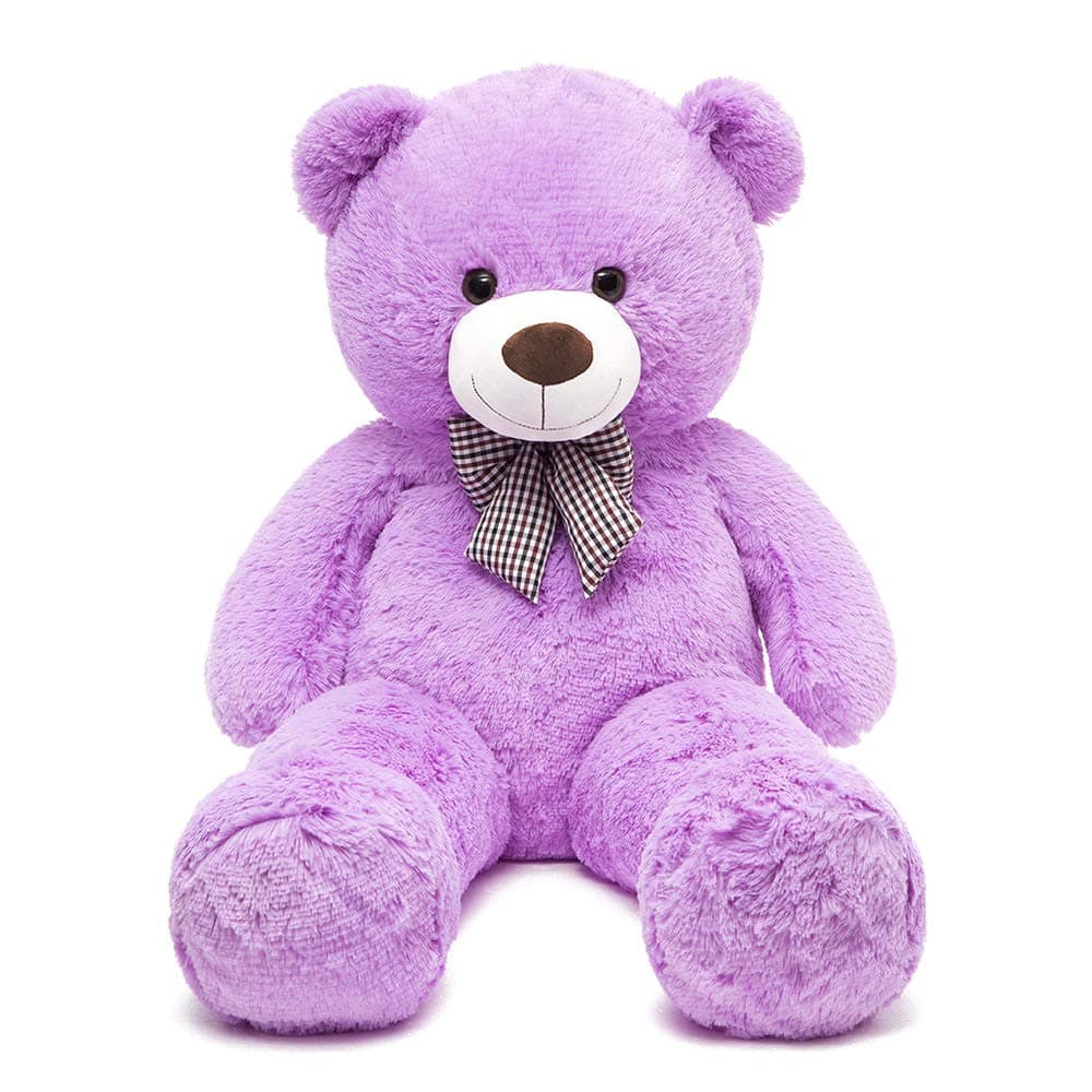 Oso de Peluche Gigante MorisMos Morado, Peluche de Gran Oso